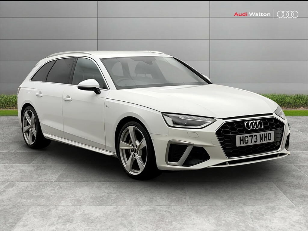 Audi A4 Avant Avant S Line 40 Tfsi 204 Ps S Tronic White