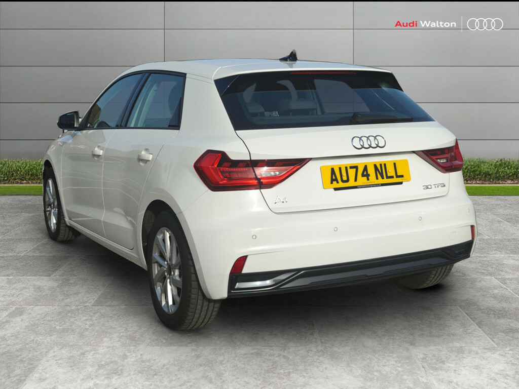 Audi A1 Sport 30 Tfsi 116 Ps S Tronic AU74NLL White #3