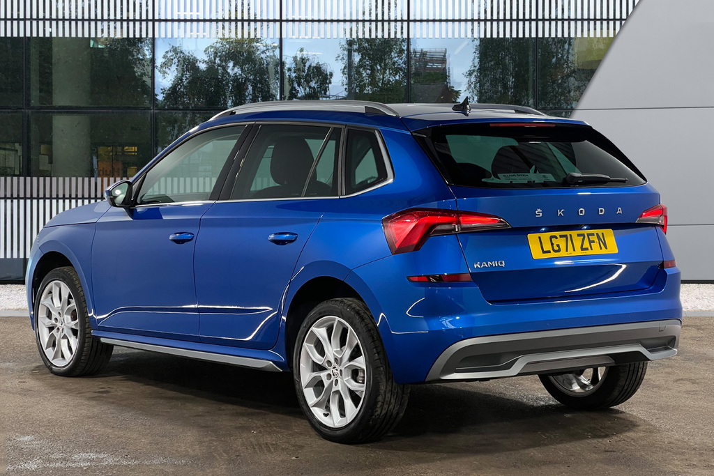 Skoda Kamiq 1.5 Tsi Se L Dsg Blue #4