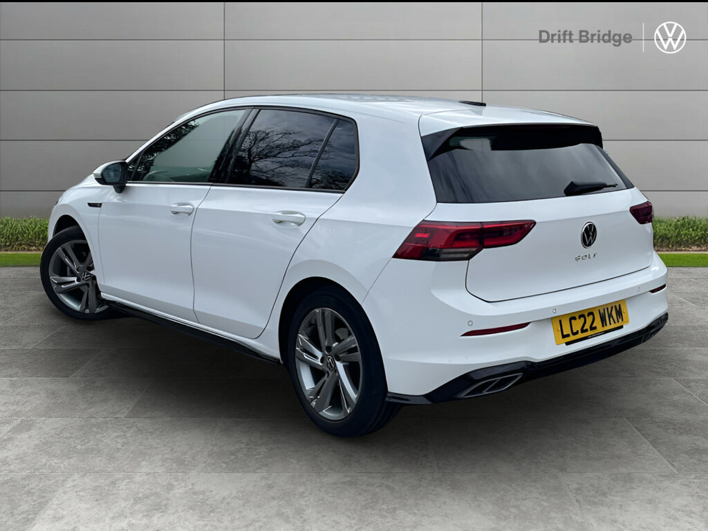 Volkswagen Golf 1.5 Tsi 150 R-line LC22WKM White #3