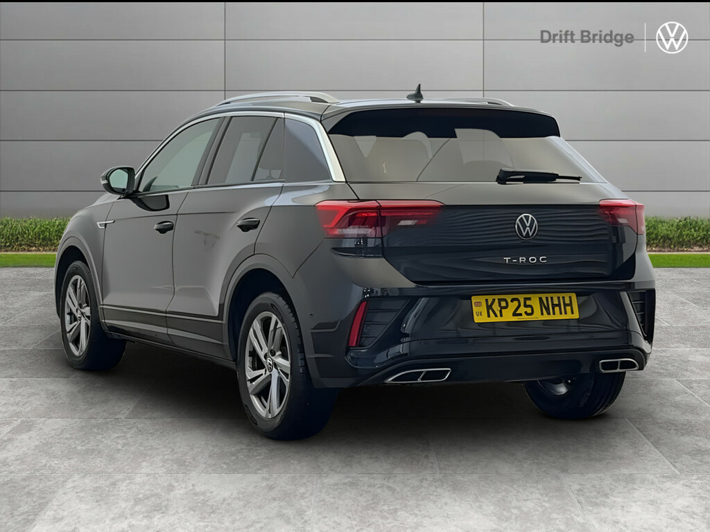 Volkswagen T-Roc 2.0 Tdi 150 Evo R-line Dsg KP25NHH Black #3