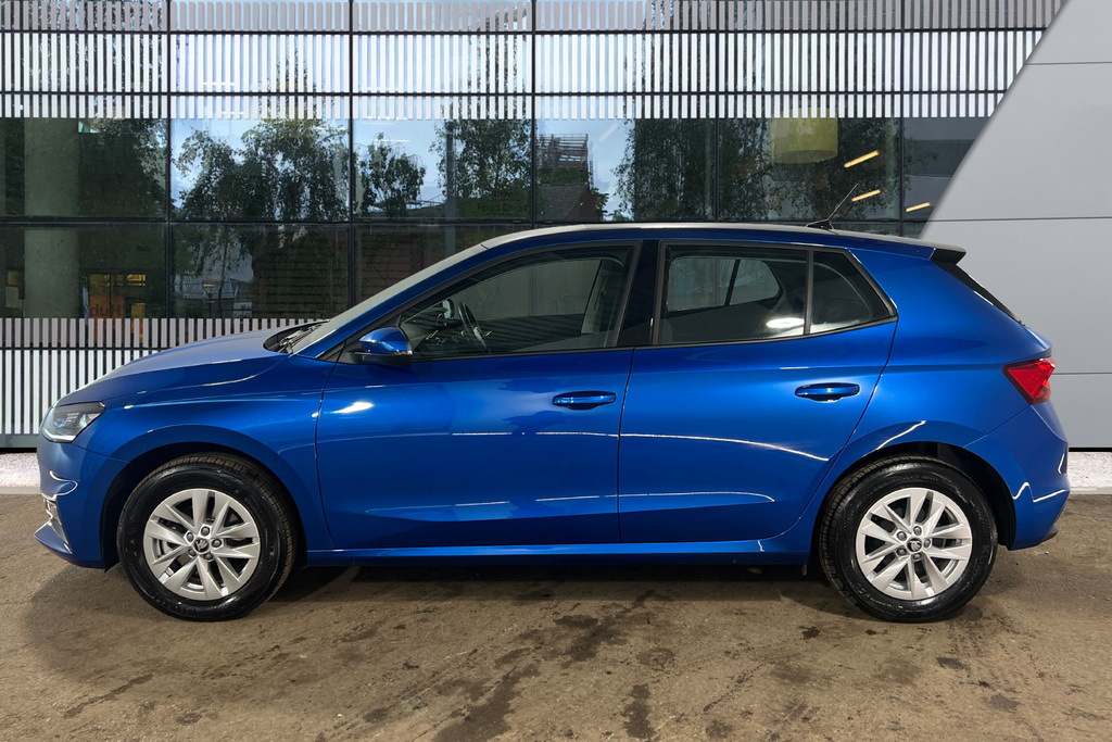 Skoda Fabia 1.0 Tsi 116 Se Edition Dsg DA25YOP Blue #6