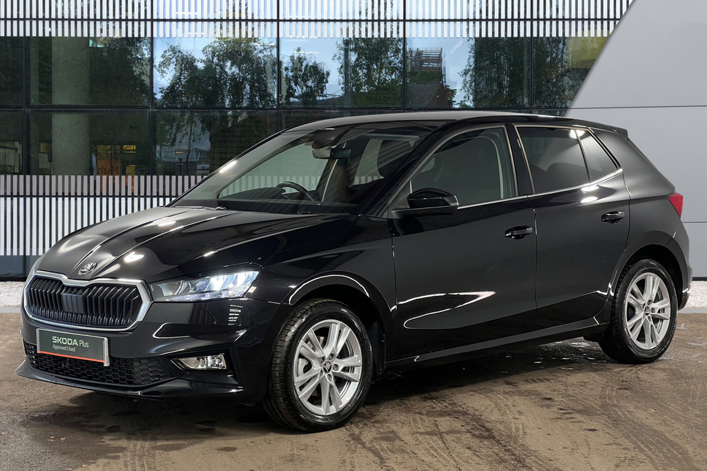 Skoda Fabia 1.0 Tsi 116 Se L Edition Dsg KM25UXX Black #2