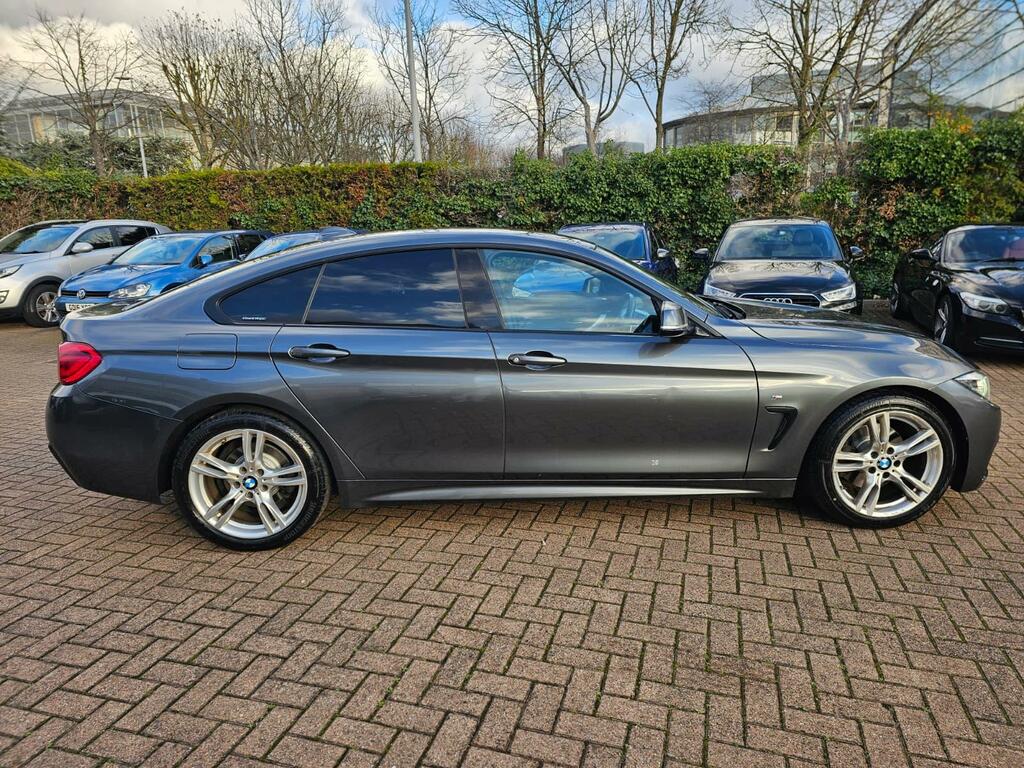 BMW 4 Series Gran Coupe 2.0 420D M Sport Hatchback Euro 6 LS67DJJ Grey #5