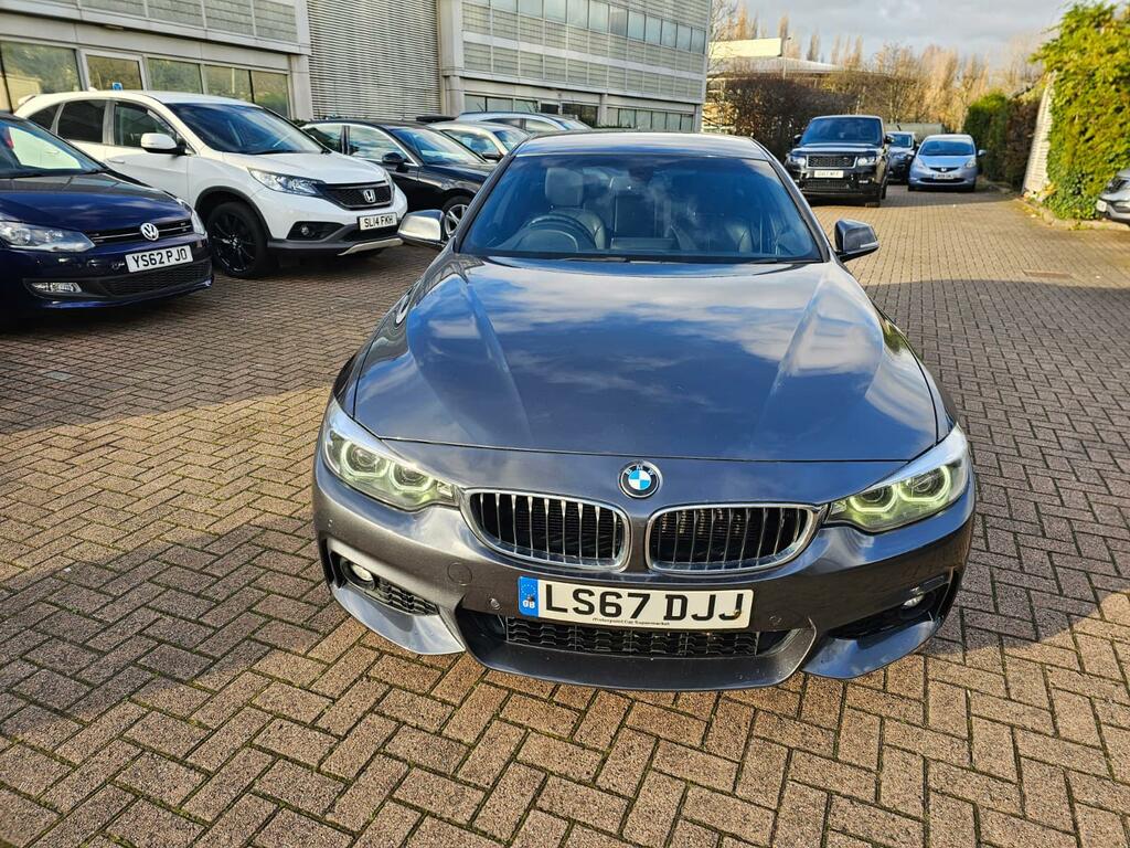 BMW 4 Series Gran Coupe 2.0 420D M Sport Hatchback Euro 6 LS67DJJ Grey #3