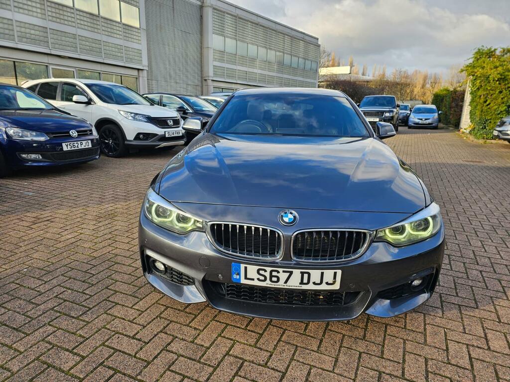 BMW 4 Series Gran Coupe 2.0 420D M Sport Hatchback Euro 6 LS67DJJ Grey #2