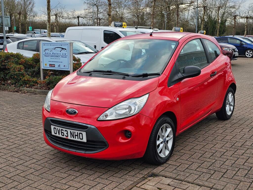 Ford KA 1.2 Studio Connect Hatchback Eur OV63NHO Red #5