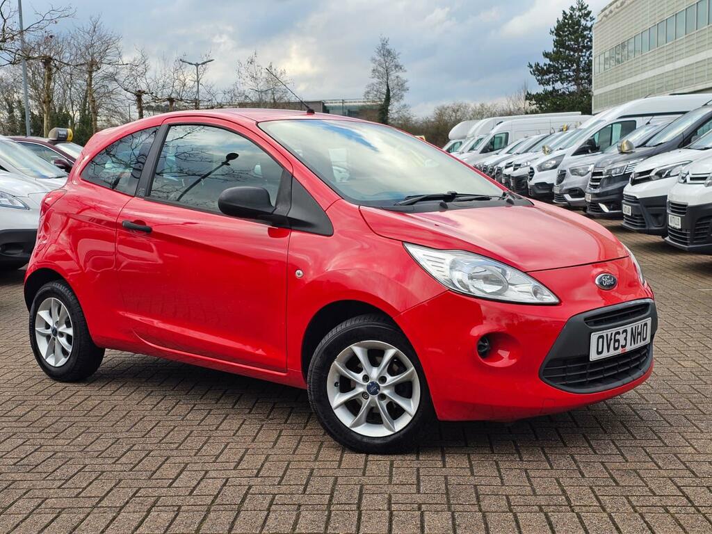 Ford KA 1.2 Studio Connect Hatchback Eur OV63NHO Red #2