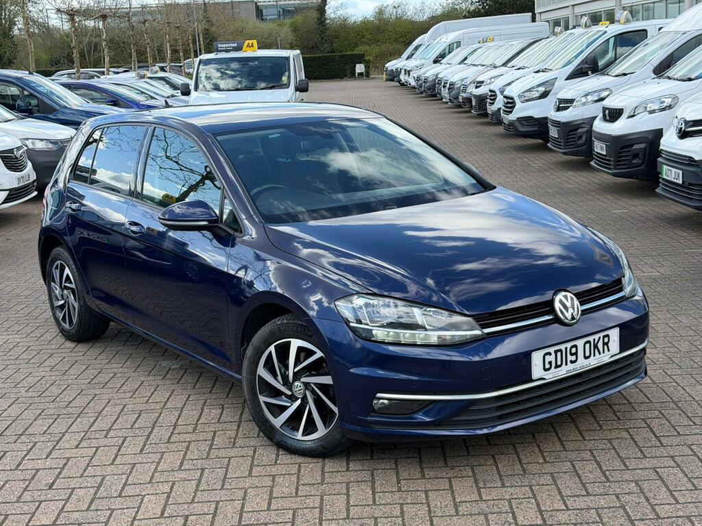 Volkswagen Golf 1.6 Tdi Match Hatchback Dsg Euro 6 S S Blue