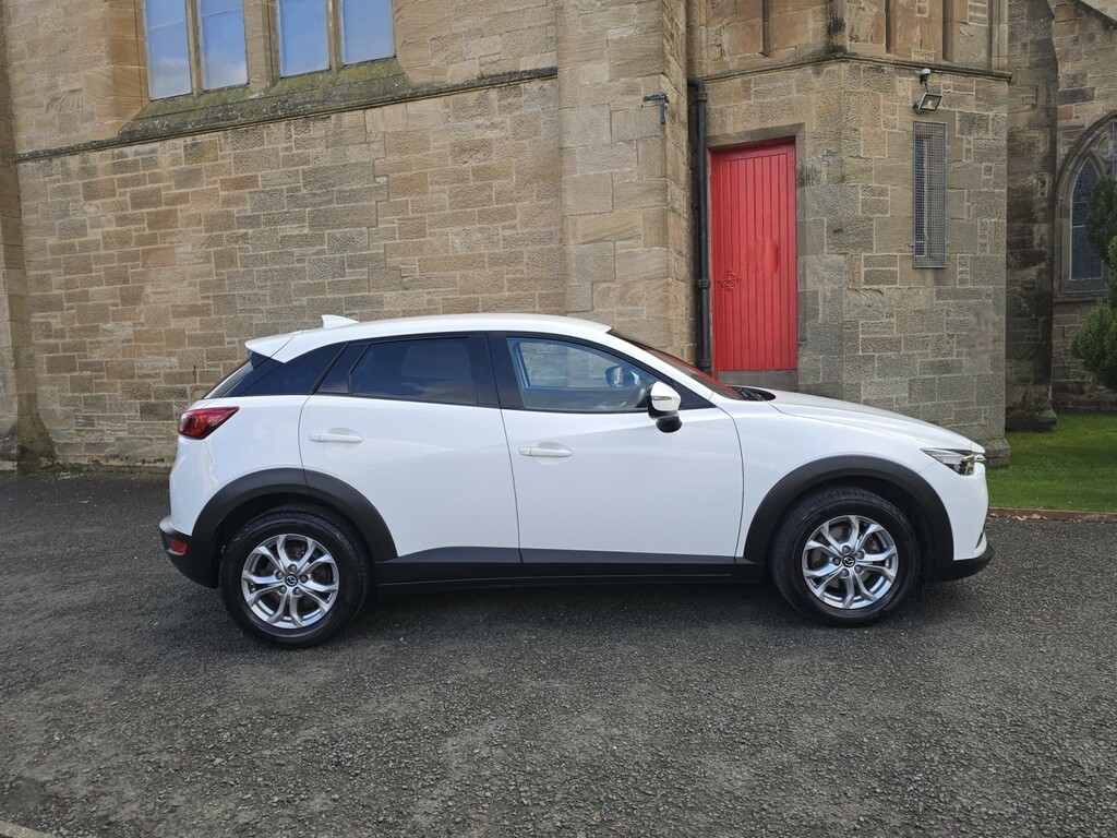 Mazda CX-3 2.0 Skyactiv-g Se-l Nav BV65GUH White #4