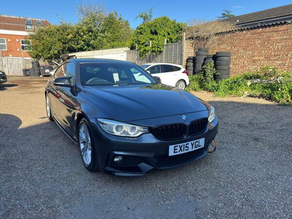 BMW 4 Series Gran Coupe 3.0 430D M Sport Euro 6 Ss EX15YGL Grey #4