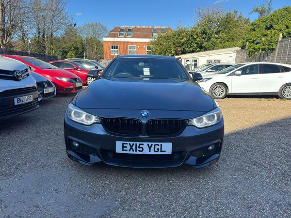 BMW 4 Series Gran Coupe 3.0 430D M Sport Euro 6 Ss EX15YGL Grey #5