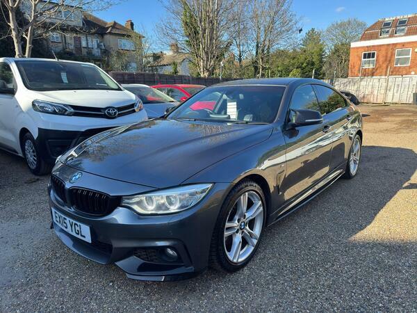 BMW 4 Series Gran Coupe 3.0 430D M Sport Euro 6 Ss EX15YGL Grey #2