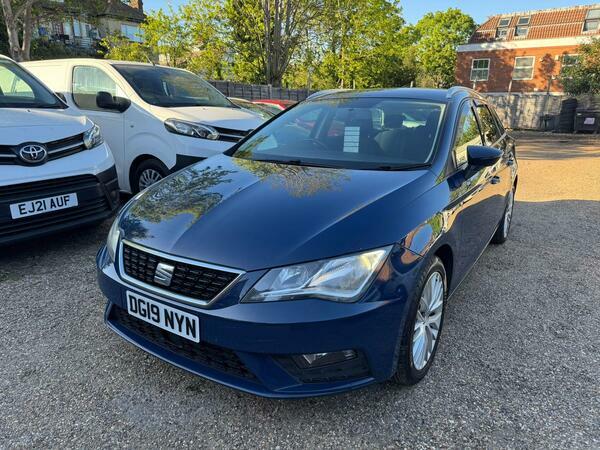 Seat Leon 1.6 Tdi Se Dynamic St Dsg Euro 6 Ss DG19NYN Blue #5