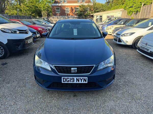 Seat Leon 1.6 Tdi Se Dynamic St Dsg Euro 6 Ss DG19NYN Blue #4