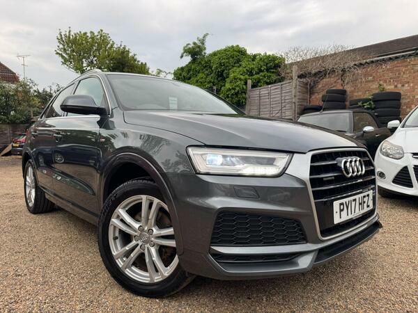 Audi Q3 2.0 Tdi S Line Edition S Tronic Quattro Euro 6 S PY17HFZ Grey #3