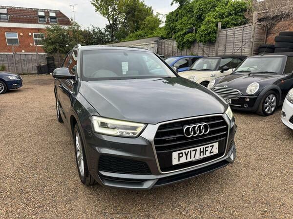 Audi Q3 2.0 Tdi S Line Edition S Tronic Quattro Euro 6 S PY17HFZ Grey #4