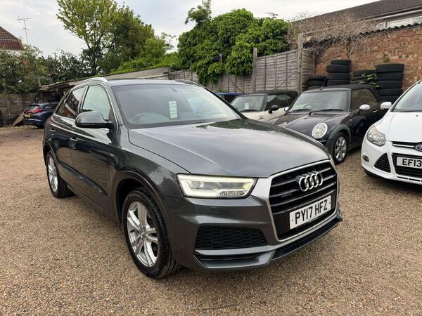 Audi Q3 2.0 Tdi S Line Edition S Tronic Quattro Euro 6 S PY17HFZ Grey #2