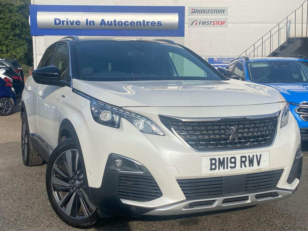 Peugeot 3008 1.2 Puretech Gt Line Euro 6 Ss BM19RWV White #4