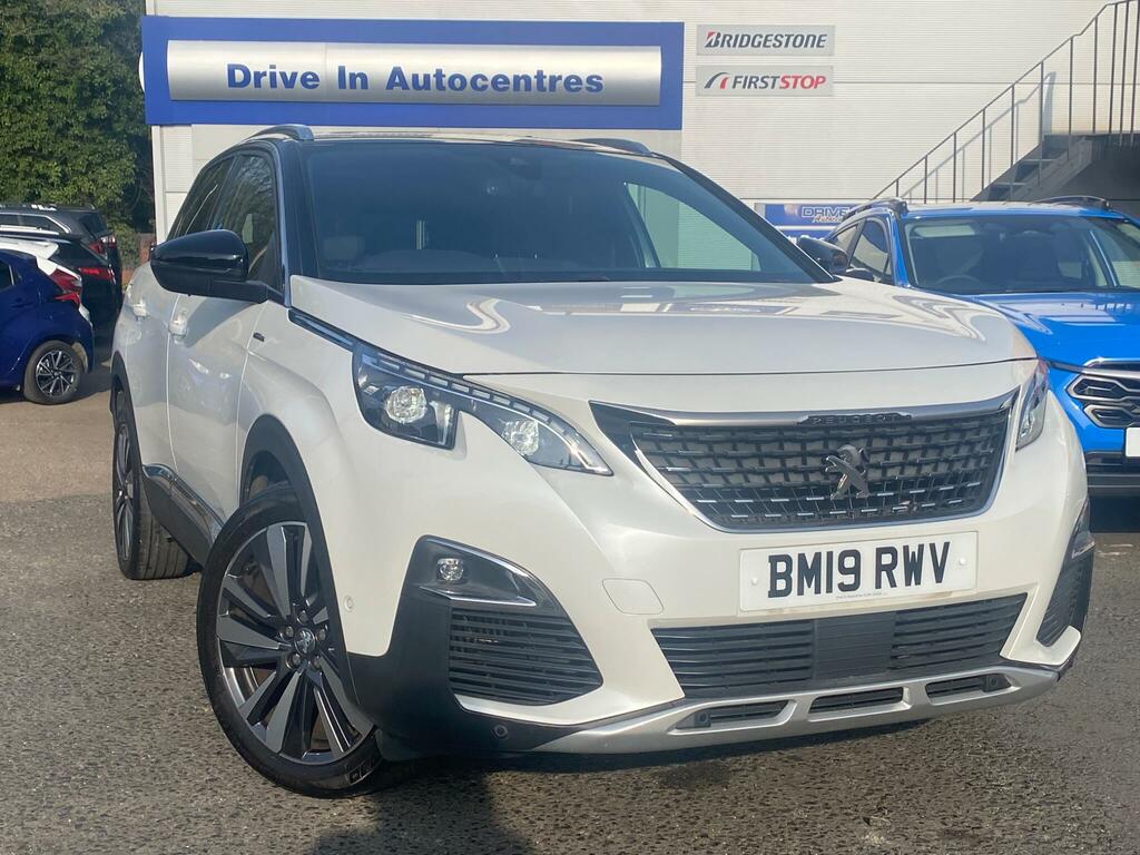 Peugeot 3008 1.2 Puretech Gt Line Euro 6 Ss BM19RWV White #6