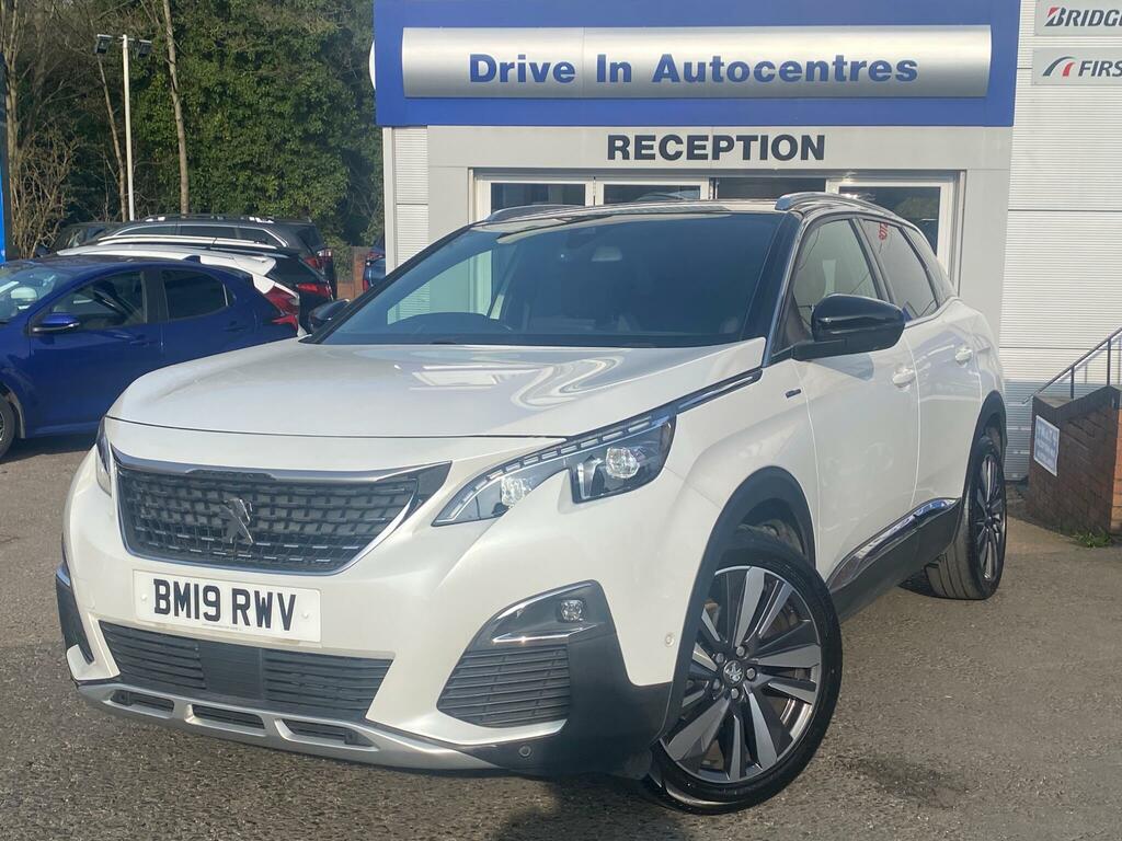 Peugeot 3008 1.2 Puretech Gt Line Euro 6 Ss BM19RWV White #3