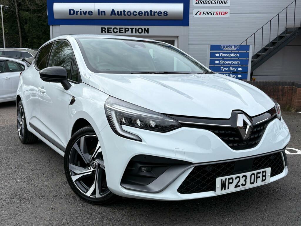 Renault Clio 1.0 Tce Rs Line Euro 6 Ss WP23OFB White #5