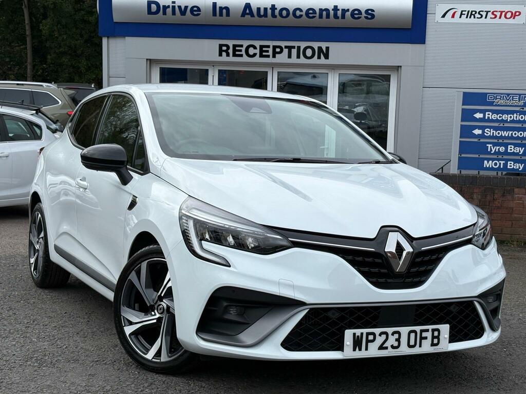 Renault Clio 1.0 Tce Rs Line Euro 6 Ss WP23OFB White #6