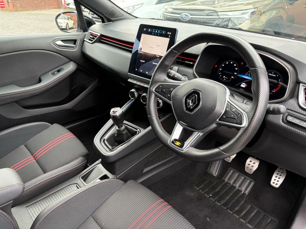 Renault Clio 1.0 Tce Rs Line Euro 6 Ss WP23OFB White #3