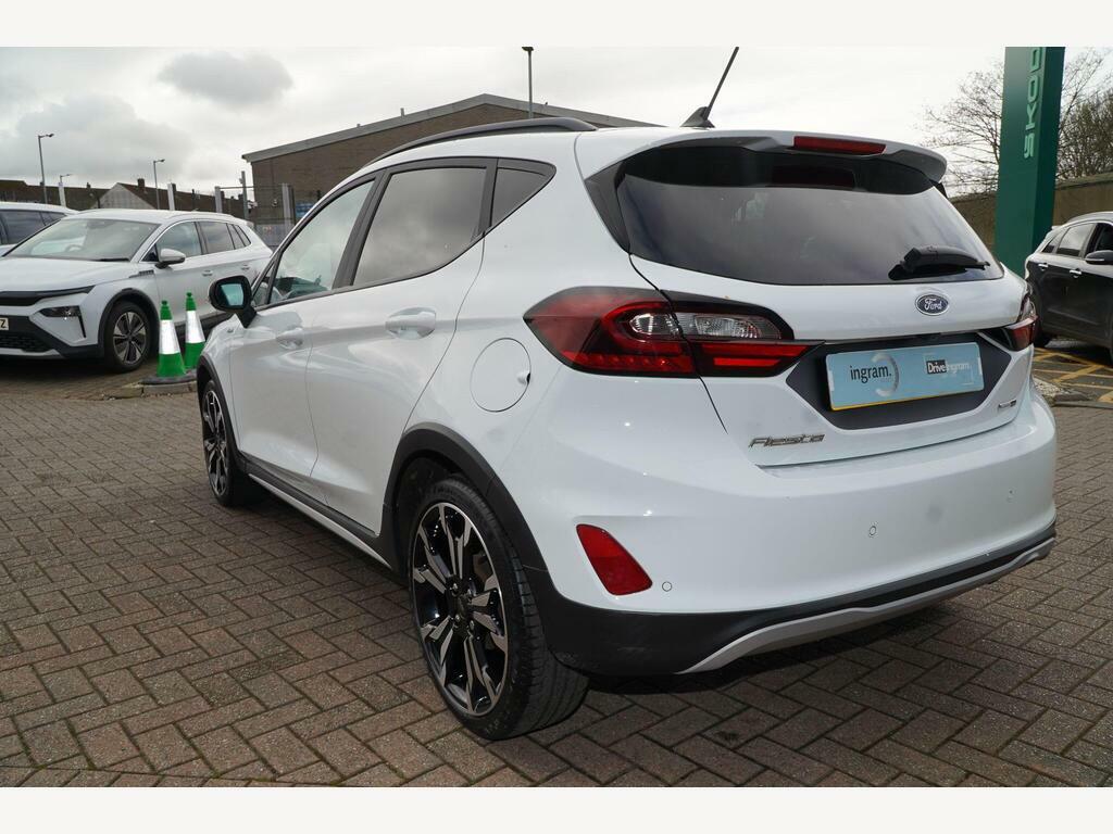 Ford Fiesta 1.0T Ecoboost Mhev Active X Edition Hatchback  White #4