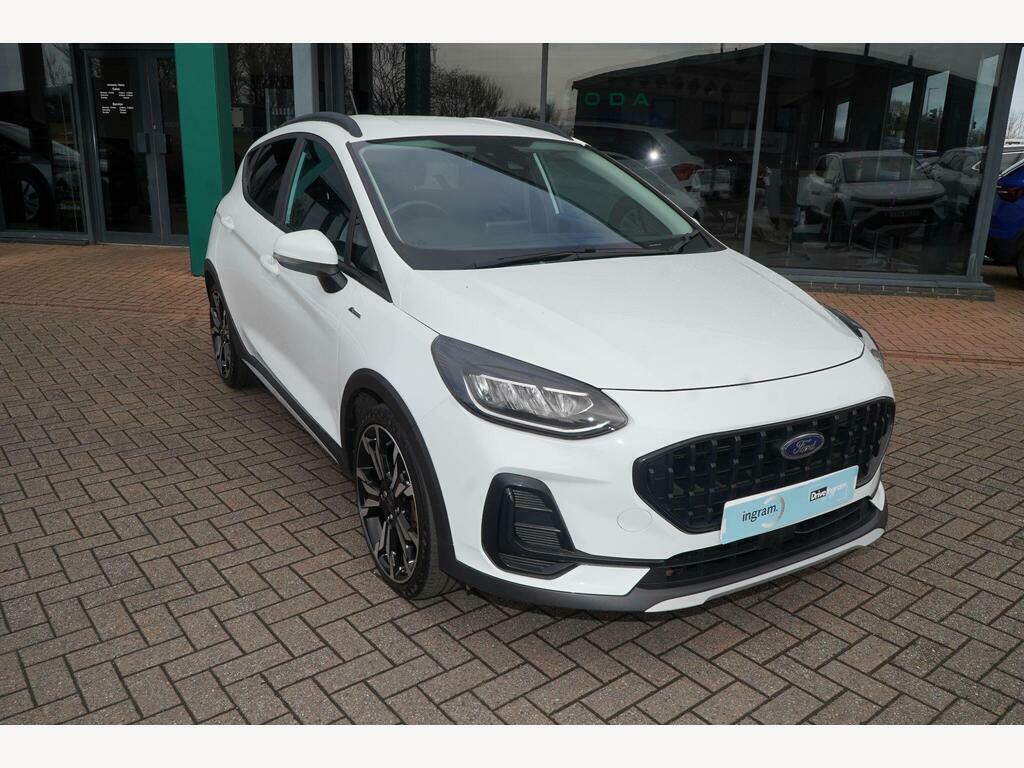 Ford Fiesta 1.0T Ecoboost Mhev Active X Edition Hatchback  White #5