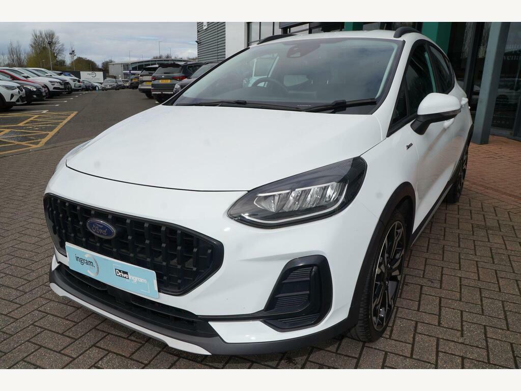 Ford Fiesta 1.0T Ecoboost Mhev Active X Edition Hatchback  White #3