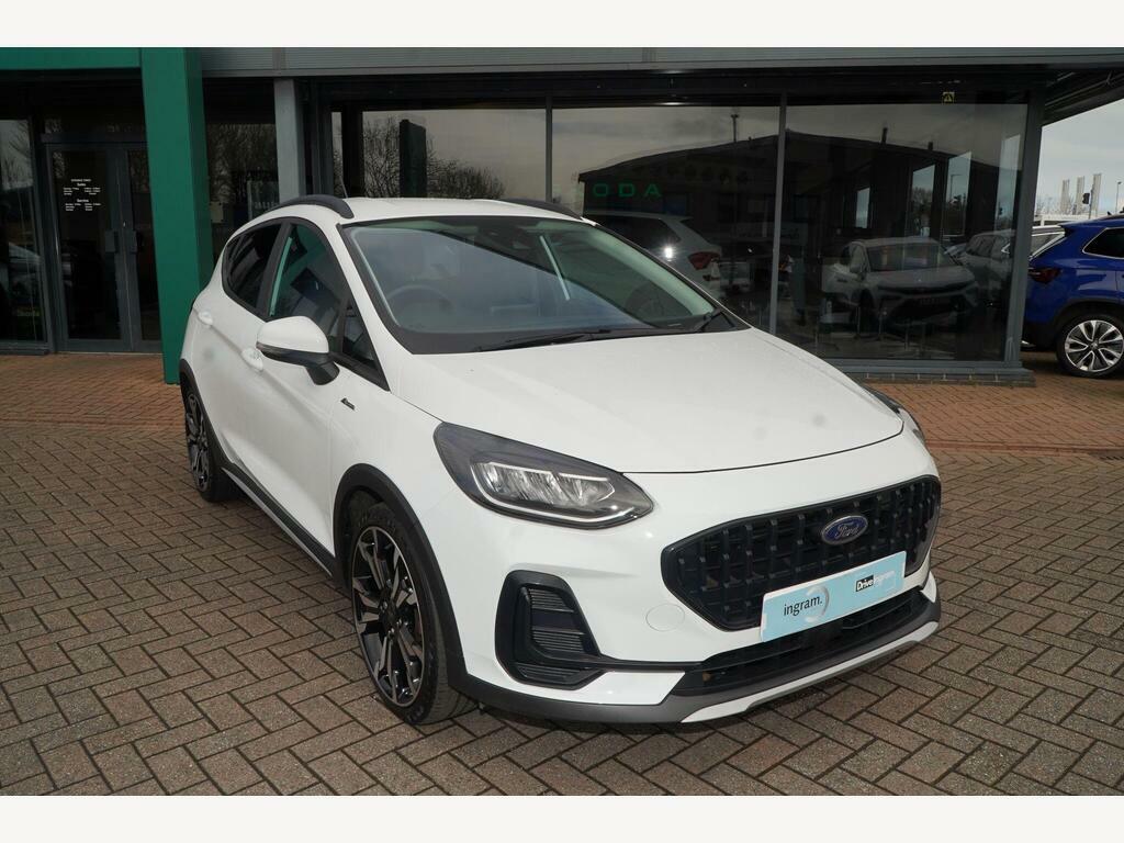 Ford Fiesta 1.0T Ecoboost Mhev Active X Edition Hatchback  White #6