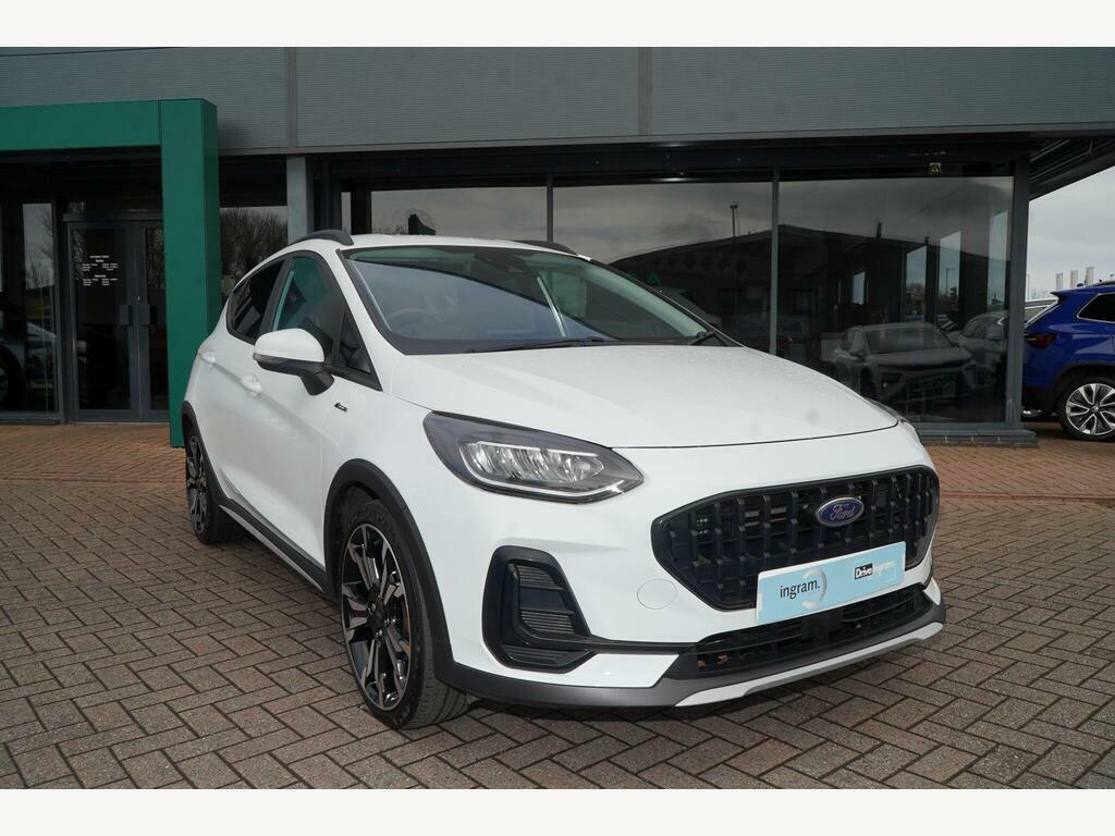 Ford Fiesta 1.0T Ecoboost Mhev Active X Edition Hatchback White