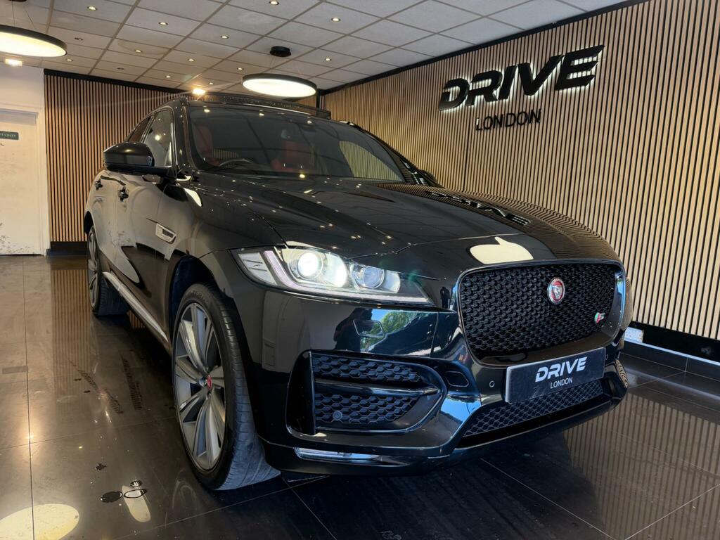 Jaguar F-Pace 3.0 D300 V6 S Awd Euro 6 Ss  Black #3