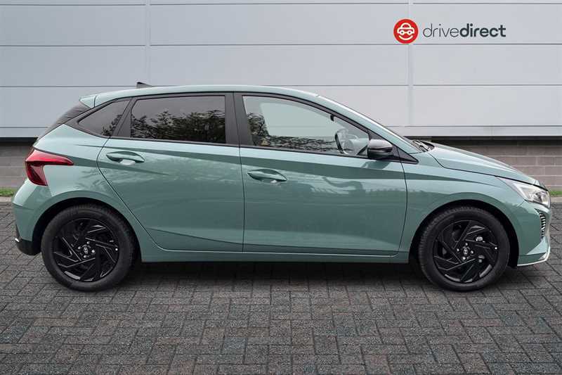 Hyundai I20 1.0 T-gdi Black Line Hatchback E YY75XFZ Green #2