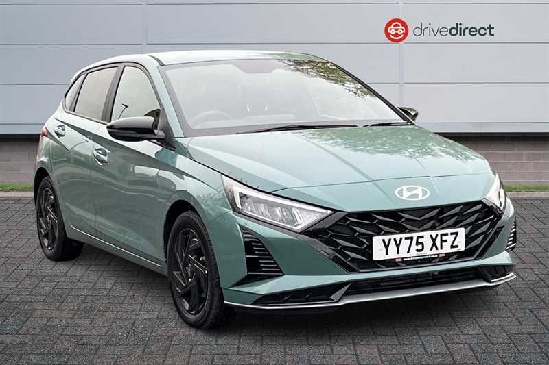 Hyundai I20 1.0 T-gdi Black Line Hatchback E Green