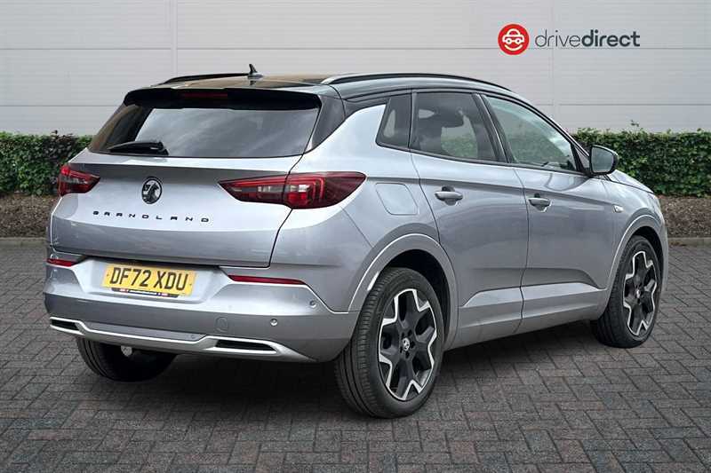 Vauxhall Grandland 1.2 Turbo Ultimate Suv Euro 6 S DF72XDU Grey #3