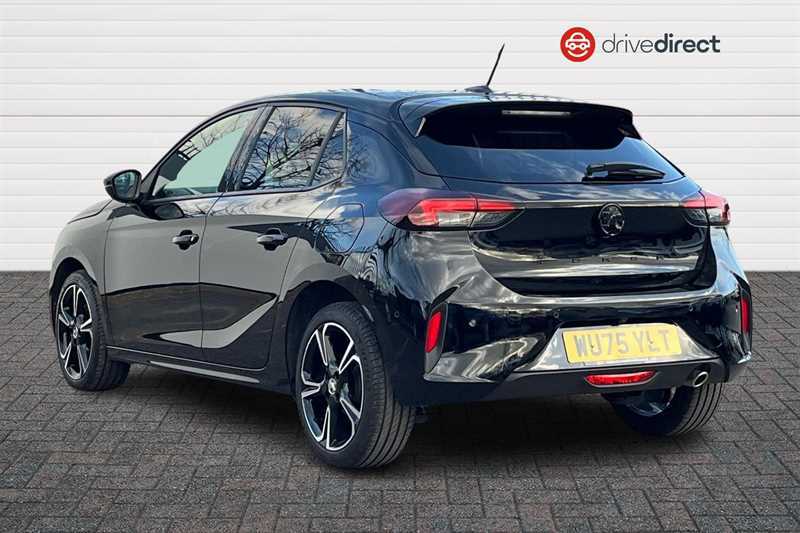Vauxhall Corsa 1.2 Turbo Gs Hatchback Euro 6 S WU75YLT Black #5
