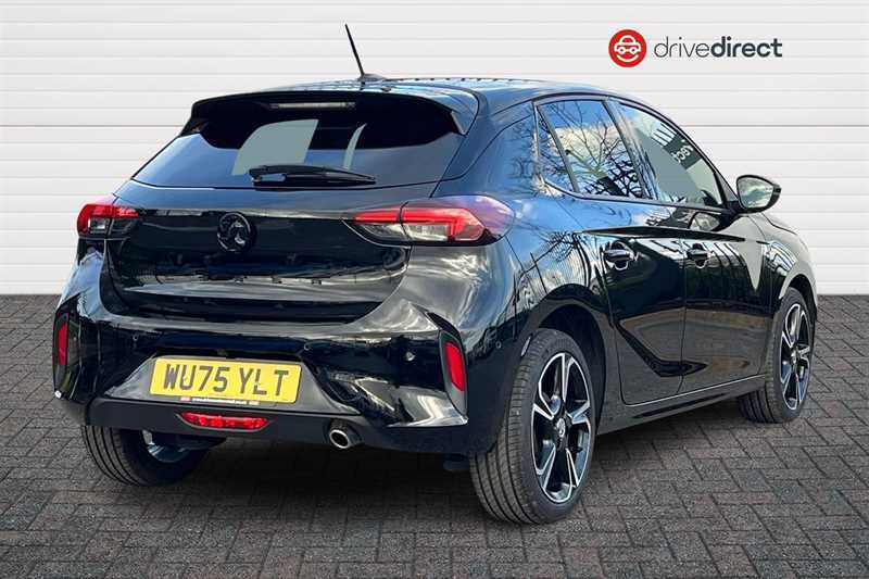 Vauxhall Corsa 1.2 Turbo Gs Hatchback Euro 6 S WU75YLT Black #3