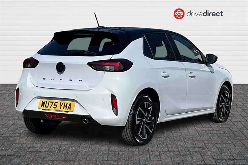Vauxhall Corsa 1.2 Turbo Yes Hatchback Euro 6 WU75YMA White #3