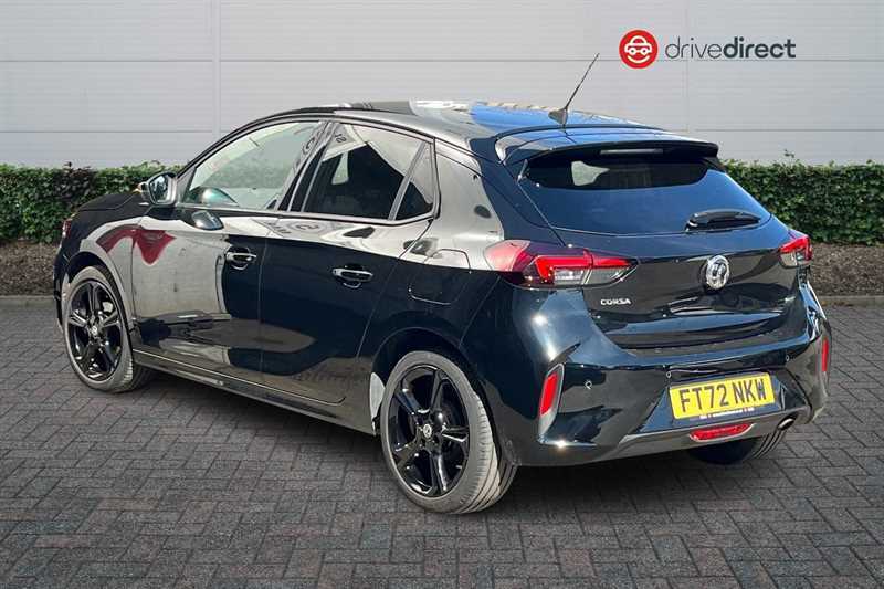 Vauxhall Corsa 1.2 Gs Hatchback Euro 6 75 Ps FT72NKW Black #5