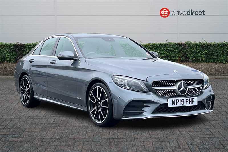 Mercedes-Benz C Class 1.5 C200 Mhev Eq Boost Amg Line Premium Saloon 4 Grey