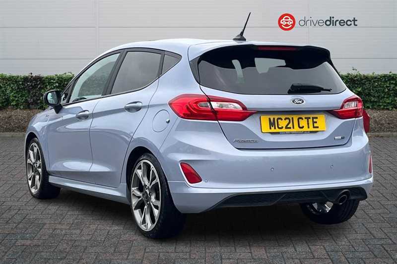 Ford Fiesta 1.0T Ecoboost Mhev St-line X Edition Hatchback MC21CTE Blue #5