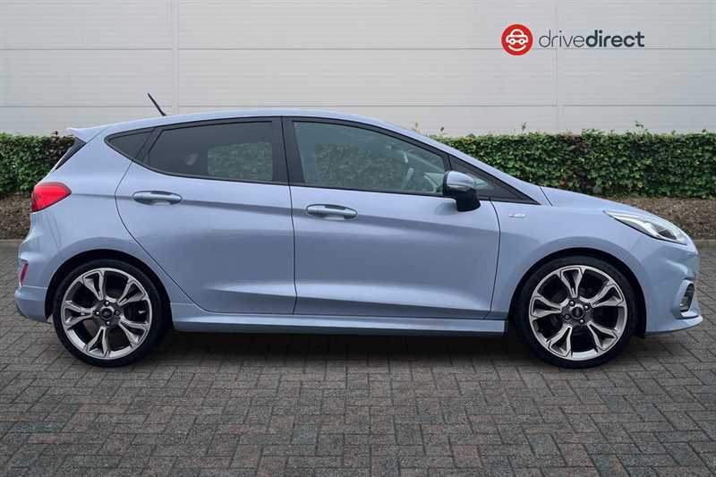 Ford Fiesta 1.0T Ecoboost Mhev St-line X Edition Hatchback MC21CTE Blue #2