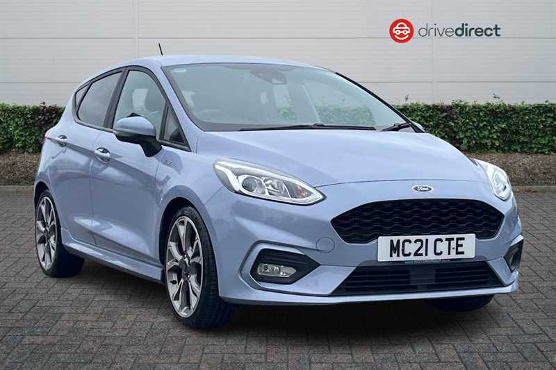 Ford Fiesta 1.0T Ecoboost Mhev St-line X Edition Hatchback Blue