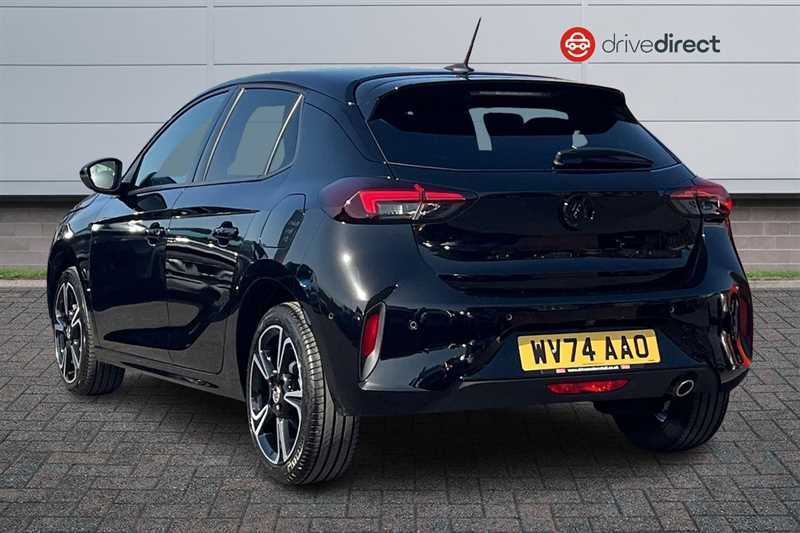 Vauxhall Corsa 1.2 Turbo Gs Hatchback Euro 6 S WV74AAO Black #5