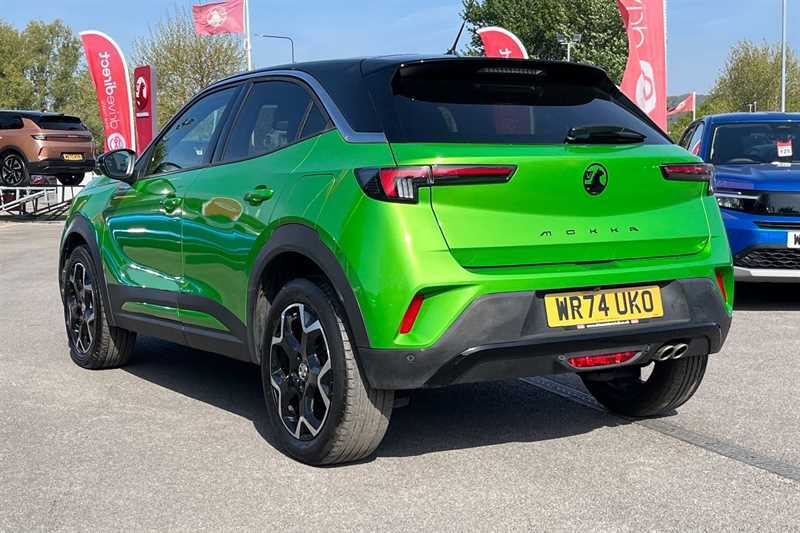 Vauxhall Mokka 1.2 Turbo Ultimate Suv Euro 6 S WR74UKO Green #4