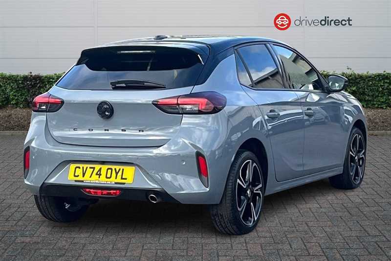 Vauxhall Corsa 1.2 Turbo Gs Hatchback Euro 6 S CV74OYL Grey #3