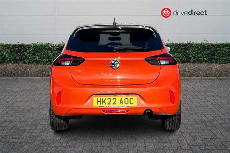 Vauxhall Corsa 1.2 Turbo Elite Edition Hatchback Manua HK22AOC Orange #4