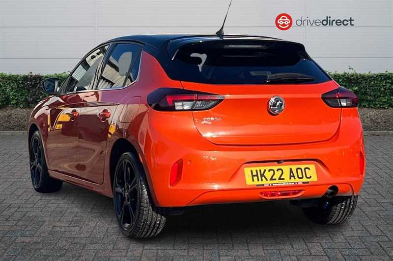 Vauxhall Corsa 1.2 Turbo Elite Edition Hatchback Manua HK22AOC Orange #5